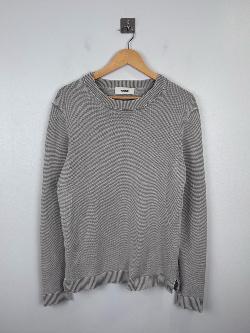 Buck Mason Men Cotton Sweater Size Medium
